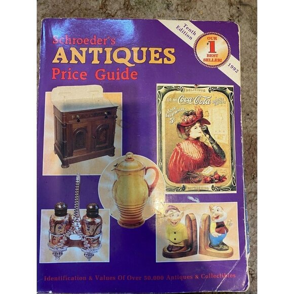 SCHROEDERS ANTIQUES PRICE GUIDE TENTH EDITION 1992 GREAT RESOURCE - Picture 1 of 1